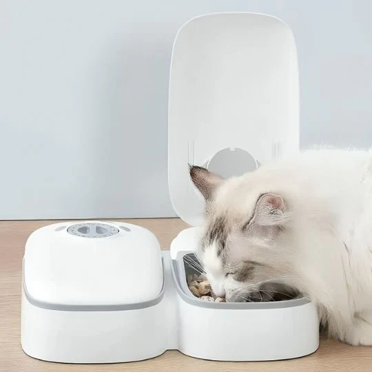 Distributeur automatique de croquettes pour chat - MANGEOIREASYNCHRONISATIONPOURCHAT™ – Image 4