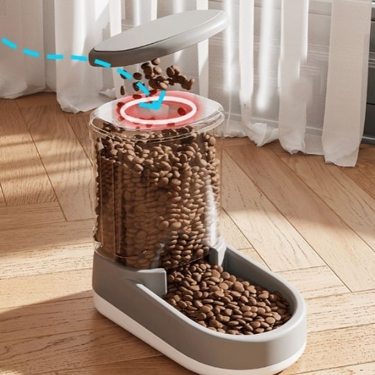 Distributeur de croquettes pour chat - GRANDECAPACITEAUTOMATICPOURCHAT™ – Image 4