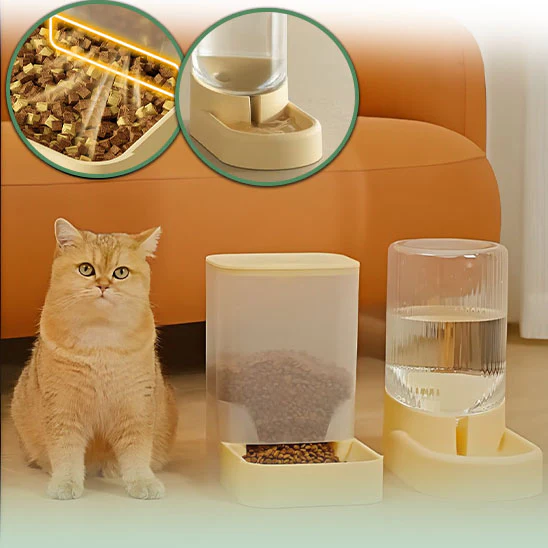 Distributeur de croquettes pour chat - PRATIQUEPOURCHAT™